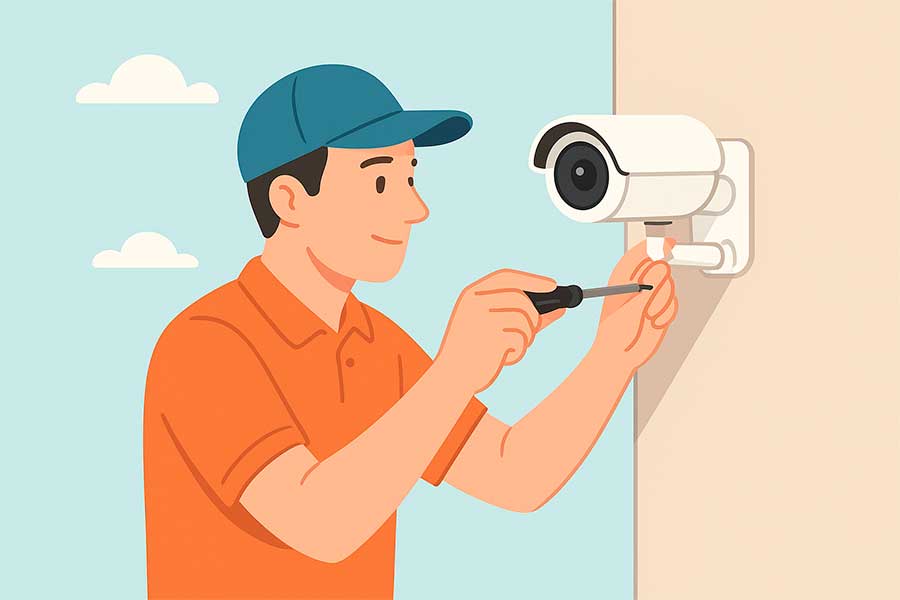 Servicio de instalación de cámaras de seguridad